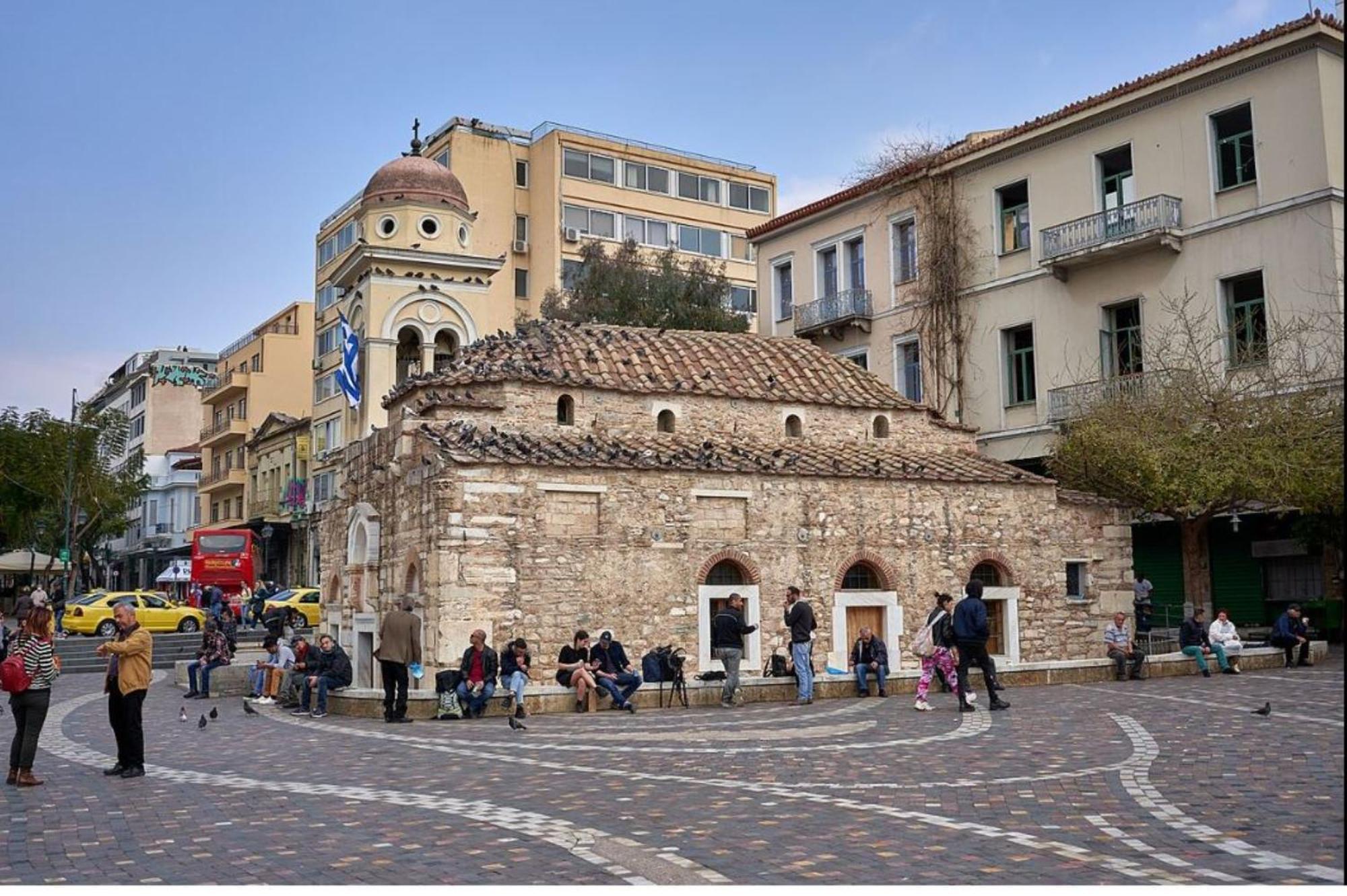 Ermou Monastiraki View Lycabettus Lägenhet Aten Exteriör bild