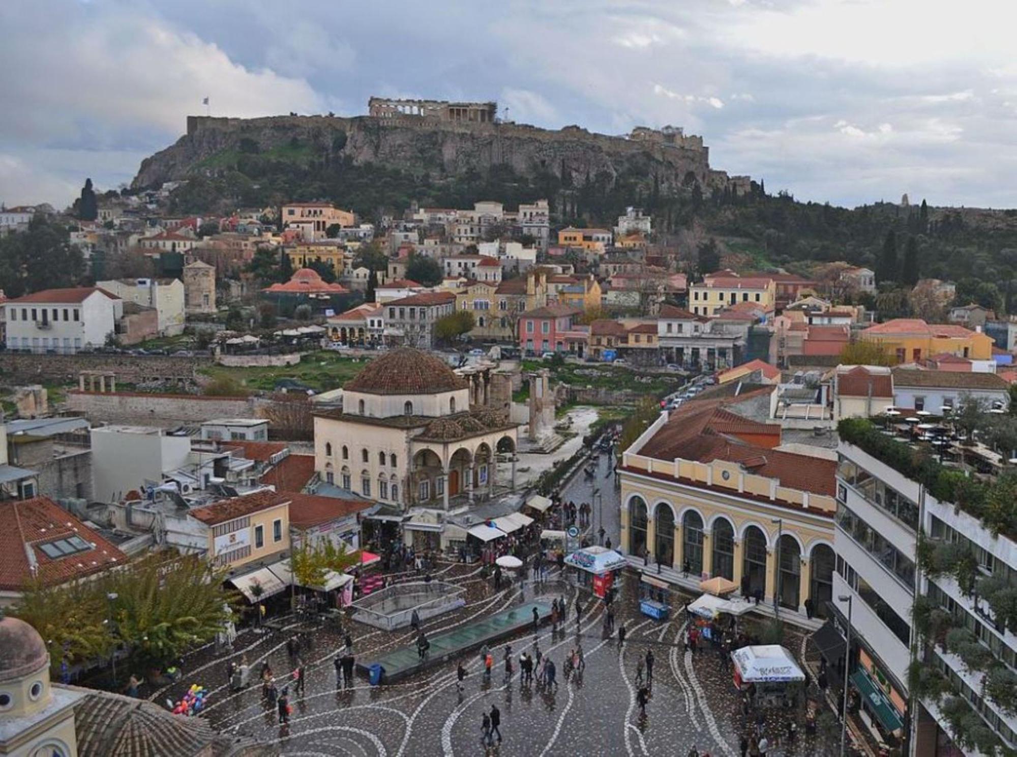 Ermou Monastiraki View Lycabettus Lägenhet Aten Exteriör bild