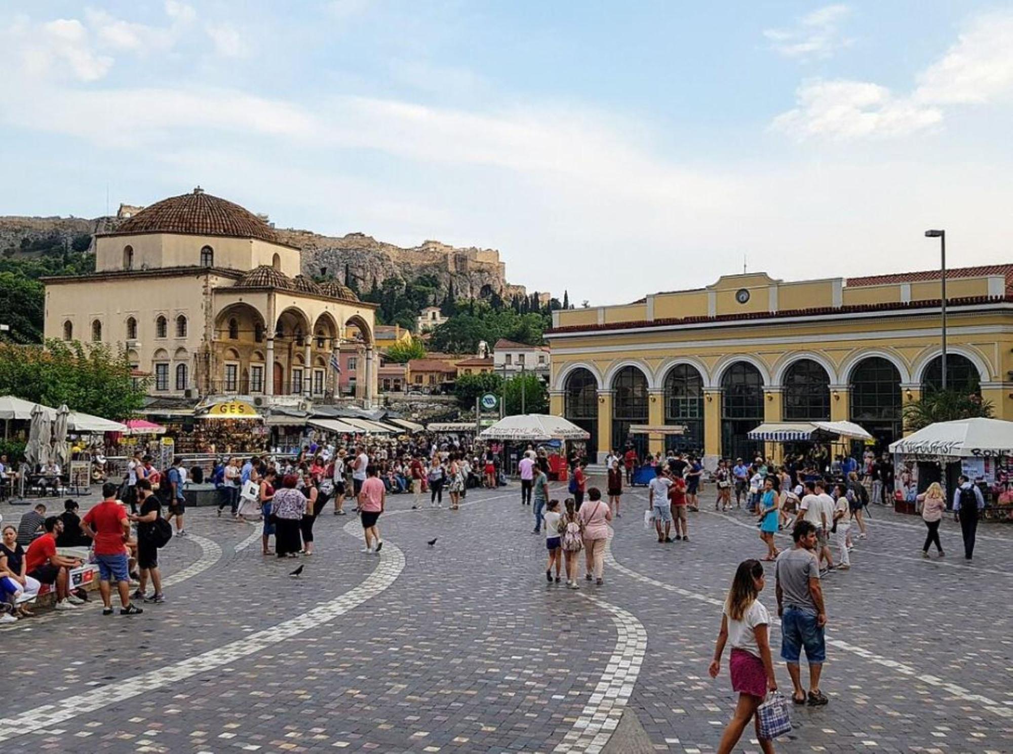 Ermou Monastiraki View Lycabettus Lägenhet Aten Exteriör bild