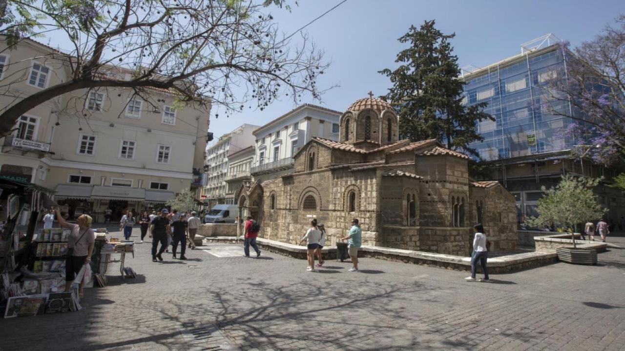 Ermou Monastiraki View Lycabettus Lägenhet Aten Exteriör bild
